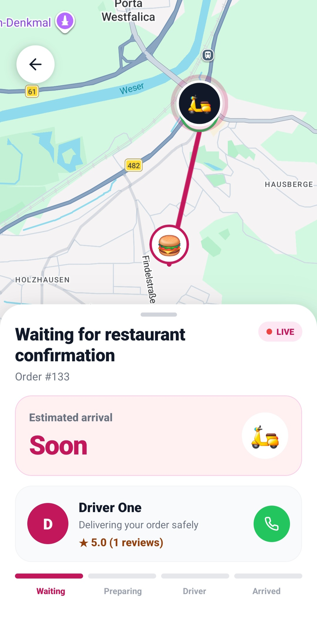 Live Tracking